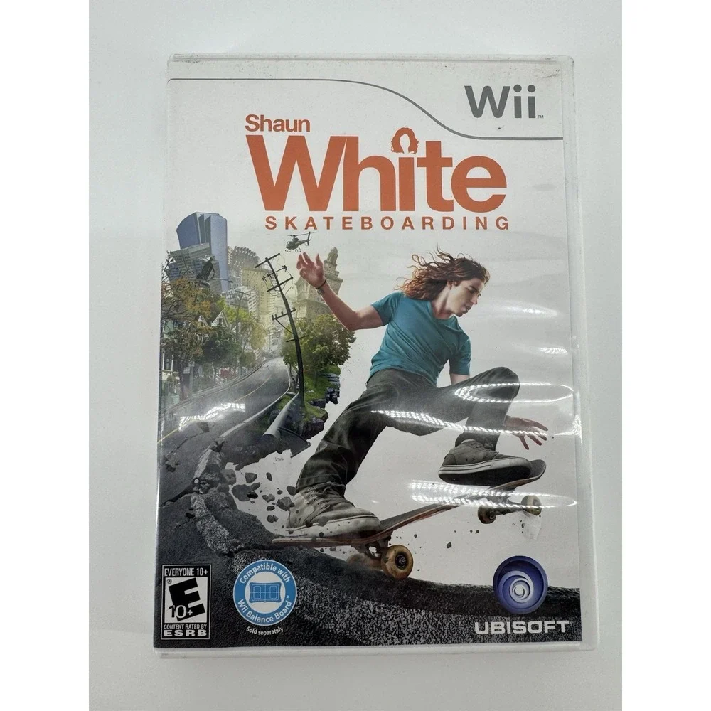 Shaun White Skateboarding Nintendo Wii Ubisoft With Manual CIB